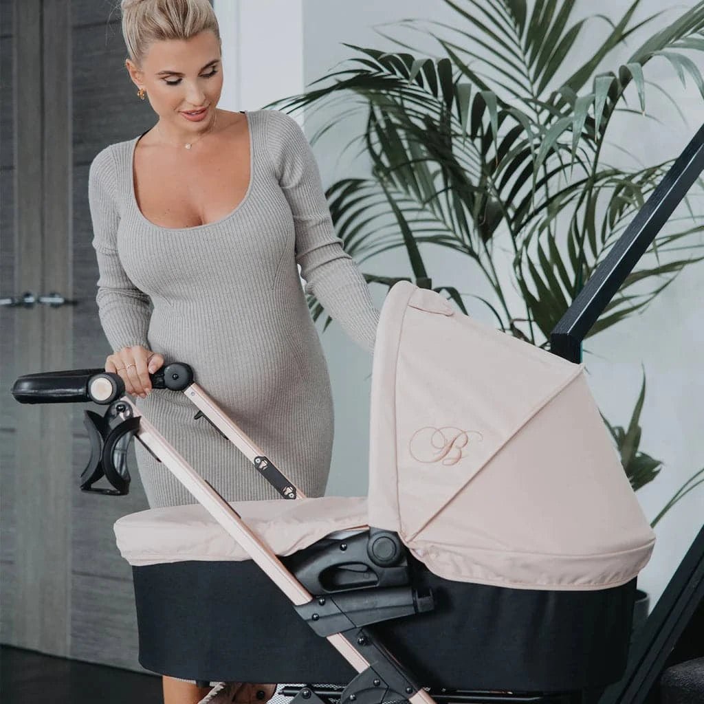 My Babiie MB200i 3 - in - 1 Travel System - Billie Faiers Blush - For Your Little One