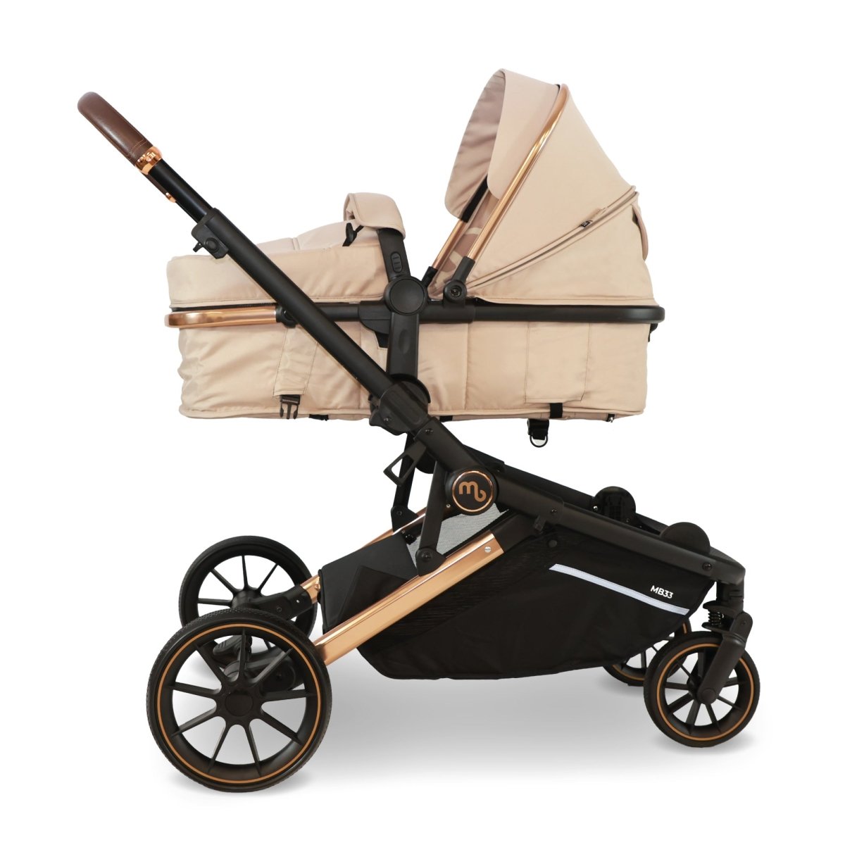 My Babiie MB33 Tandem Double Travel System 2x Car Seats / 2x Bases - Giraffe - For Your Little One