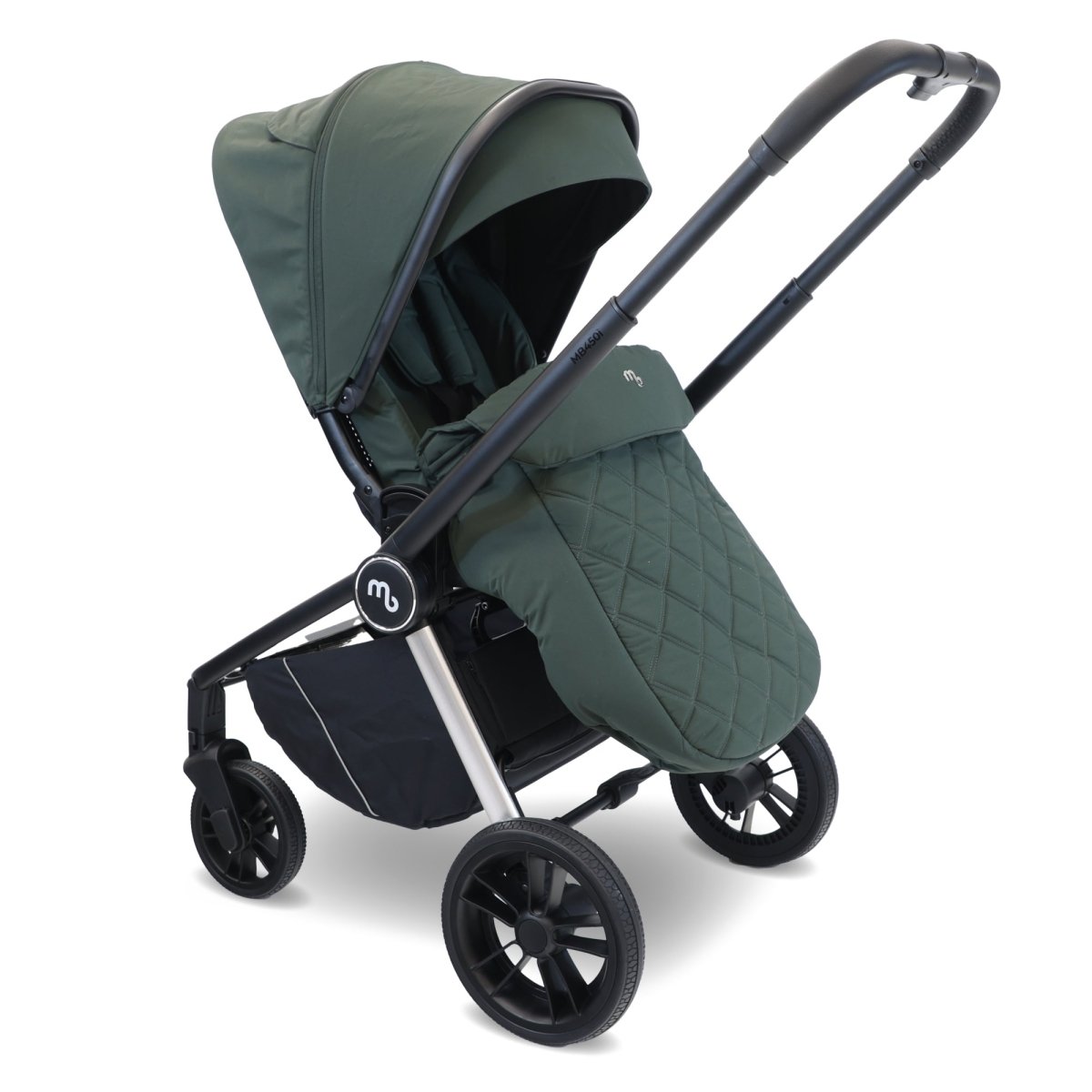 My Babiie MB450i 2 - in - 1 Pushchair - Forest Green - For Your Little One