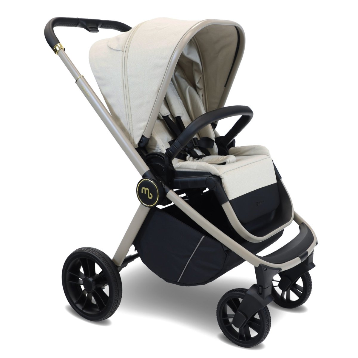My Babiie MB450i 2 - in - 1 Pushchair - Ivory - For Your Little One