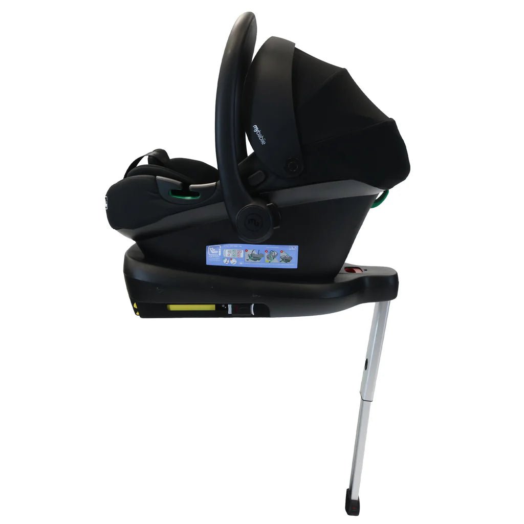 My Babiie MB450i 3 - in - 1 Travel System And Base - Black - For Your Little One