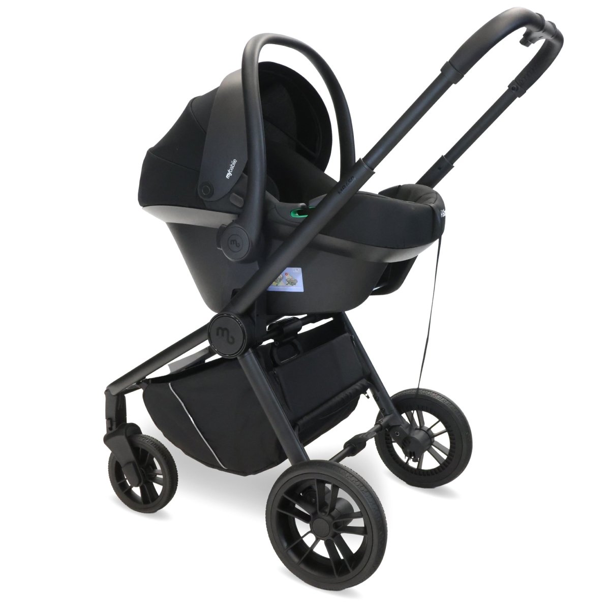 My Babiie MB450i 3 - in - 1 Travel System And Base - Chocolate - For Your Little One