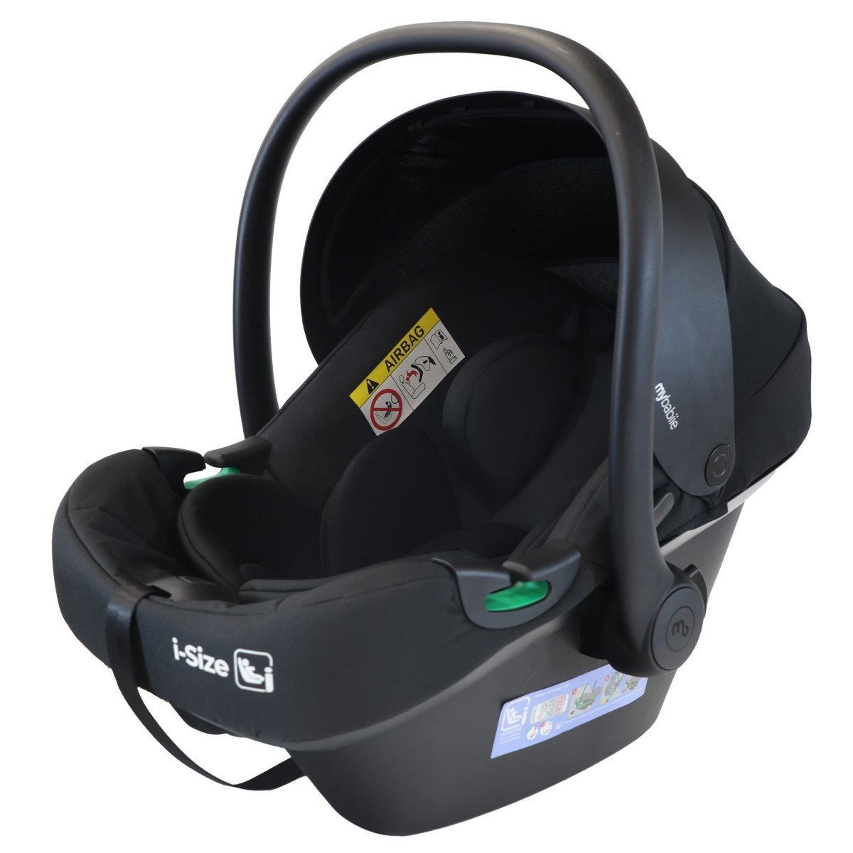 My Babiie MB500i 3 - in - 1 Travel System Wiith Base - Stone - For Your Little One