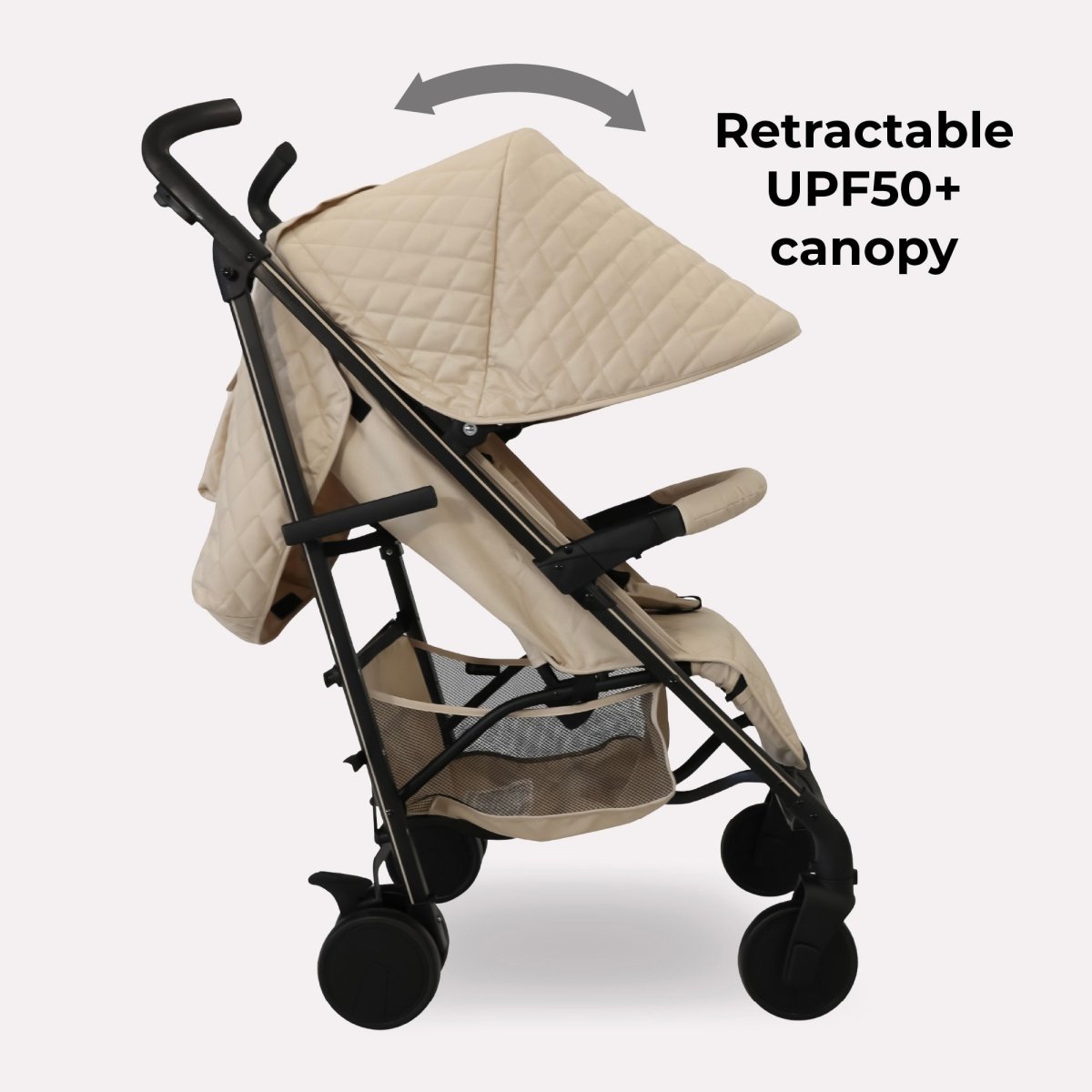 My Babiie MB51 Plus Stroller - Billie Faiers Quilted Sand - For Your Little One