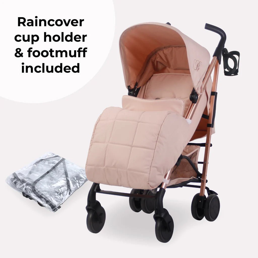 My Babiie MB51 Plus Stroller - Billie Faiers Rose Gold Blush - For Your Little One