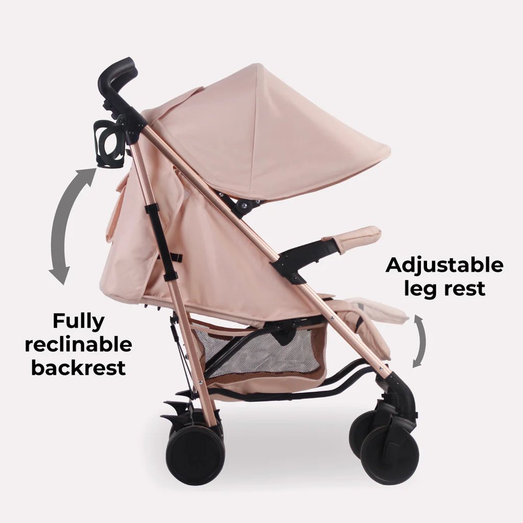 My Babiie MB51 Plus Stroller - Billie Faiers Rose Gold Blush - For Your Little One
