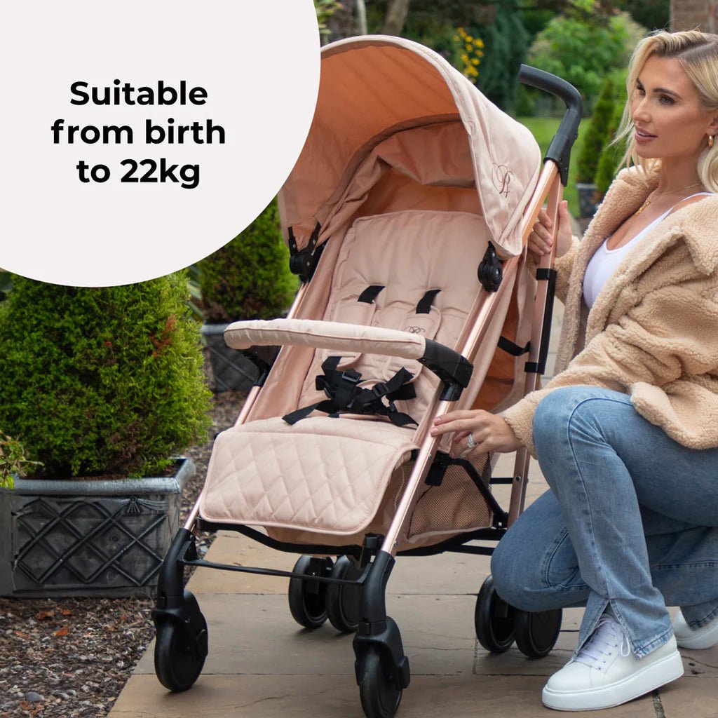 My Babiie MB51 Plus Stroller - Billie Faiers Rose Gold Blush - For Your Little One