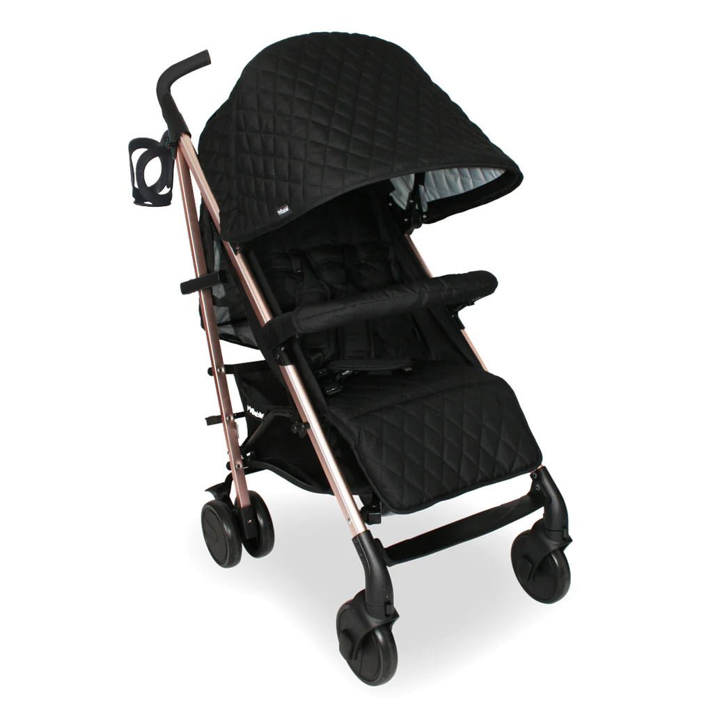 My Babiie MB51 Plus Stroller - Quilted Black - For Your Little One