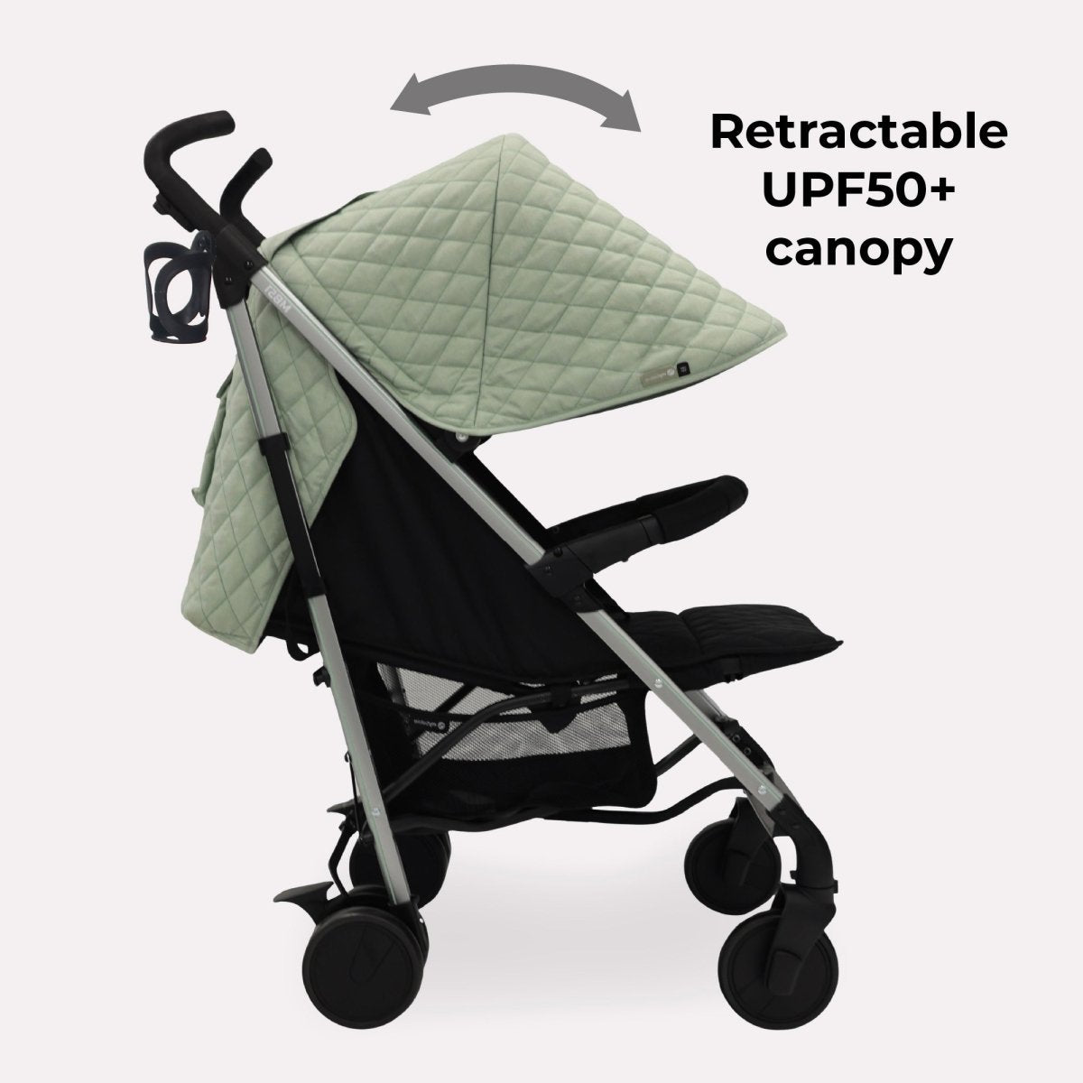 My Babiie MB51 Plus Stroller - Sage Green - For Your Little One