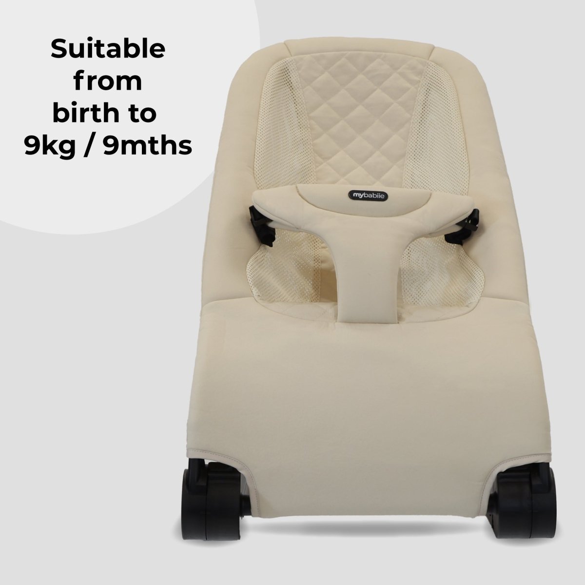My Babiie Reclining Bouncer - Oatmeal - For Your Little One