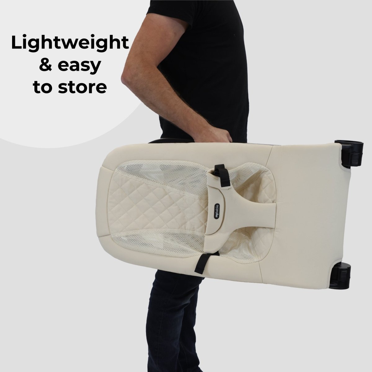 My Babiie Reclining Bouncer - Oatmeal - For Your Little One