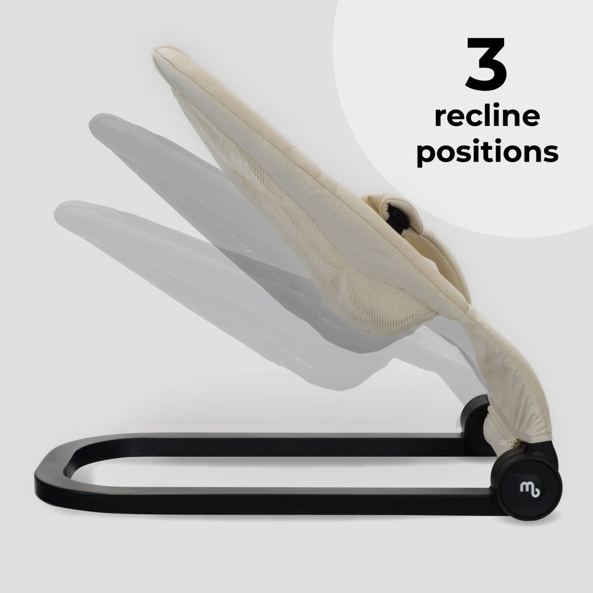 My Babiie Reclining Bouncer - Oatmeal - For Your Little One