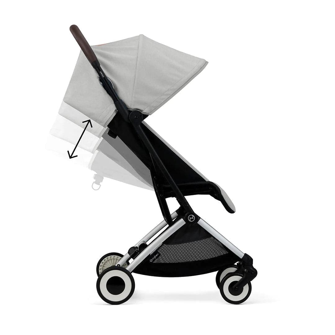 Cybex Orfeo Silver Stroller Inc Raincover - Lava Grey - | For Your Little One