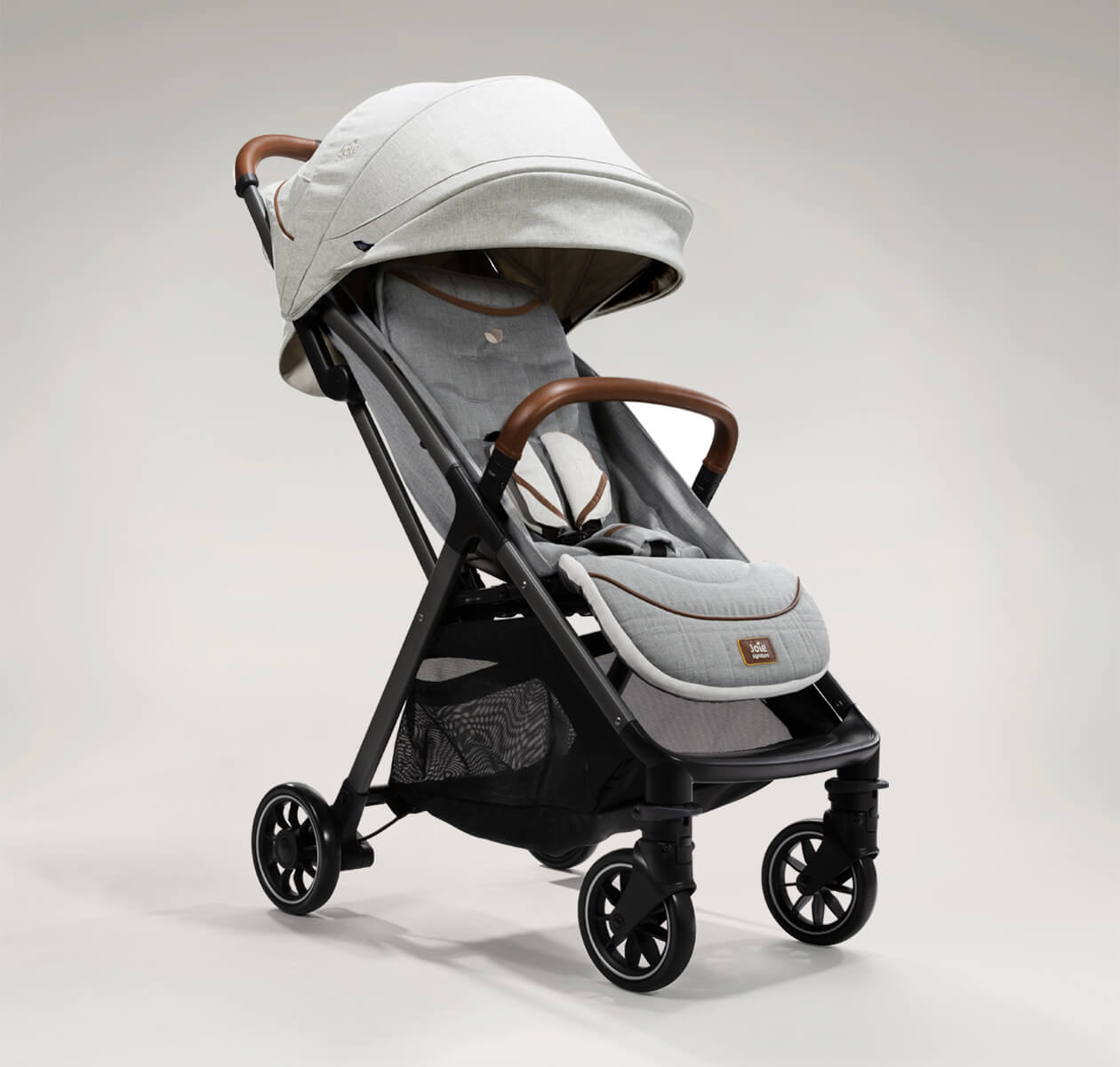 Joie Parcel SIGNATURE Stroller (22kg Load) - Oyster -  | For Your Little One