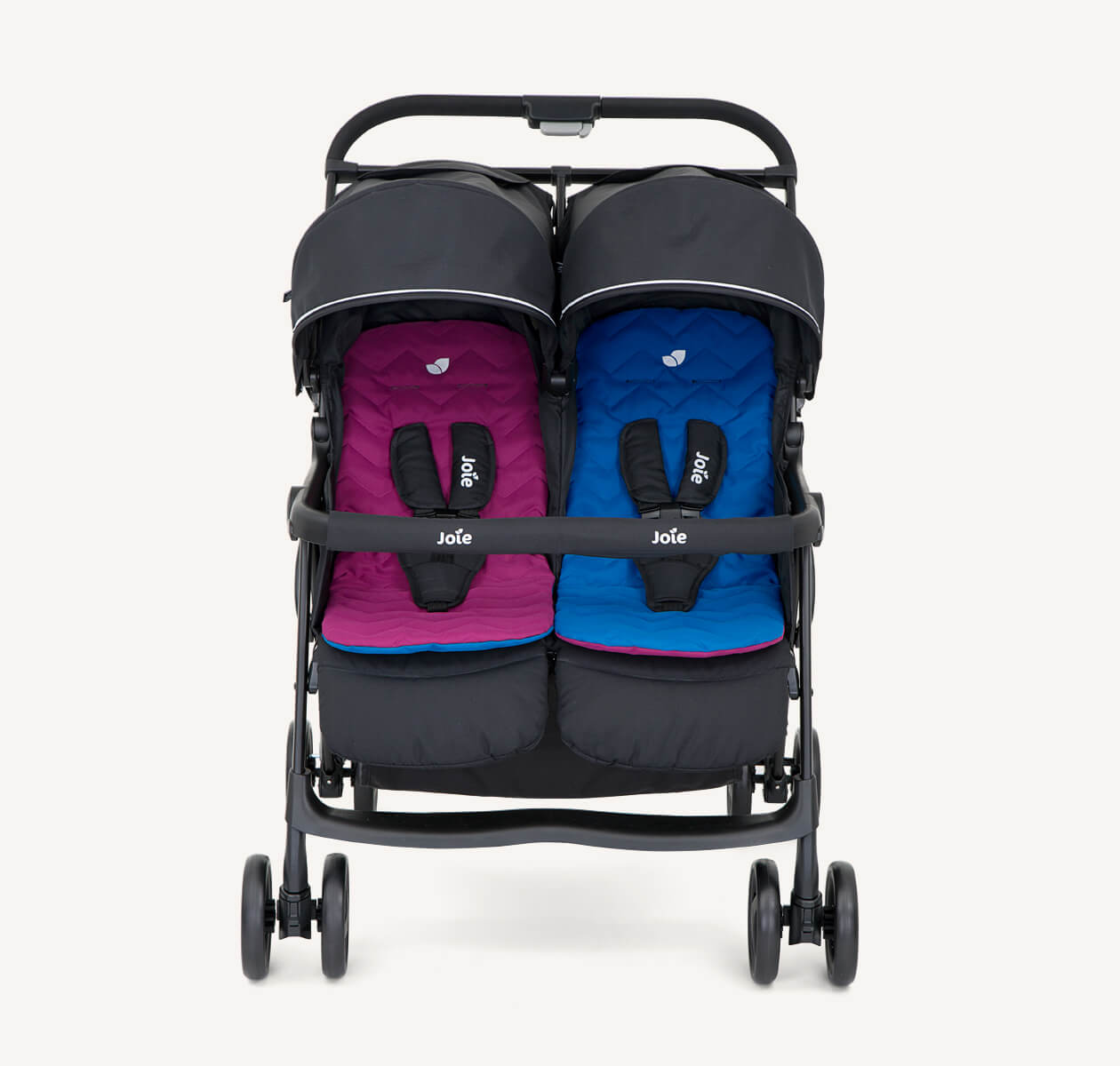 Joie Aire Twin Stroller - Rosy/Sea -  | For Your Little One