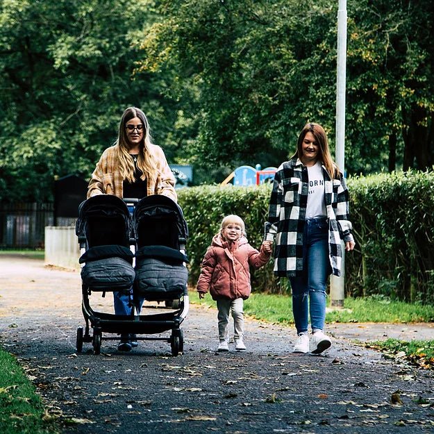 Red Kite Push Me Dubl Lightweight Double Stroller - Pistachio - For Your Little One