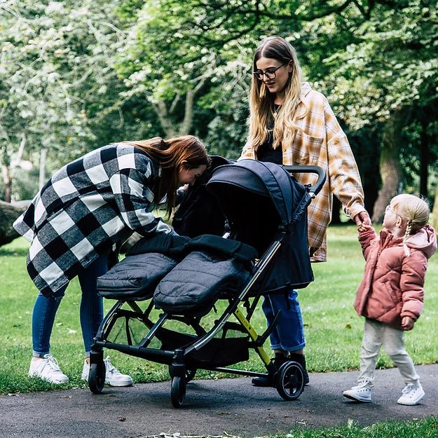 Red Kite Push Me Dubl Lightweight Double Stroller - Pistachio - For Your Little One