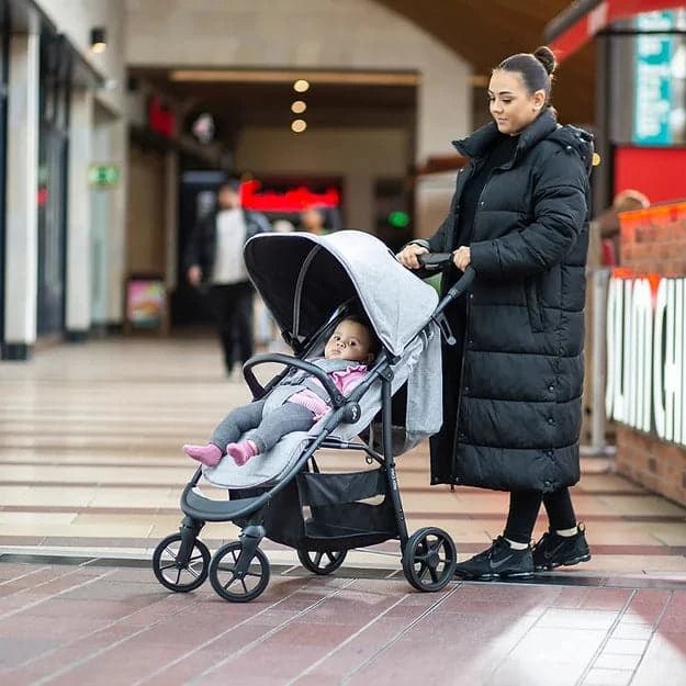Red Kite Push Me Quad Stroller - Grey - For Your Little One