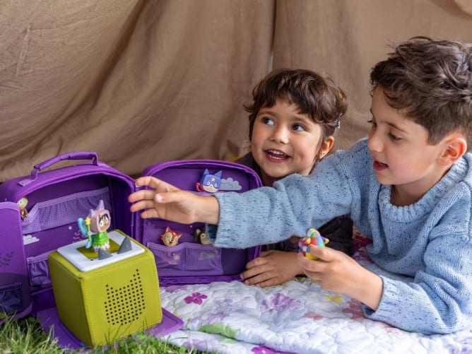 Tonies Carry Case Max - Over the Rainbow - For Your Little One