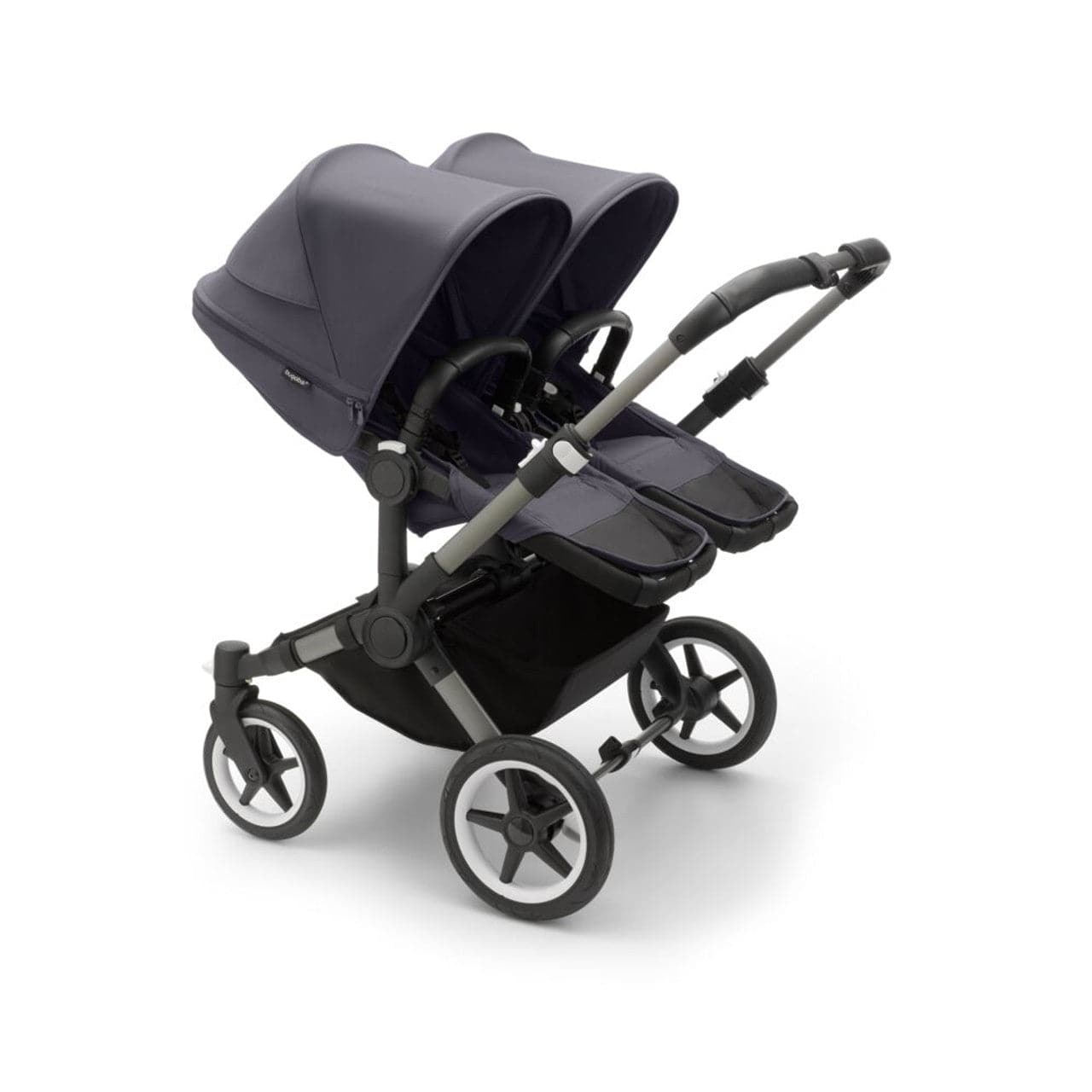 Bugaboo Donkey 5 Twin Complete Pushchair - Graphite/Stormy Blue - For Your Little One