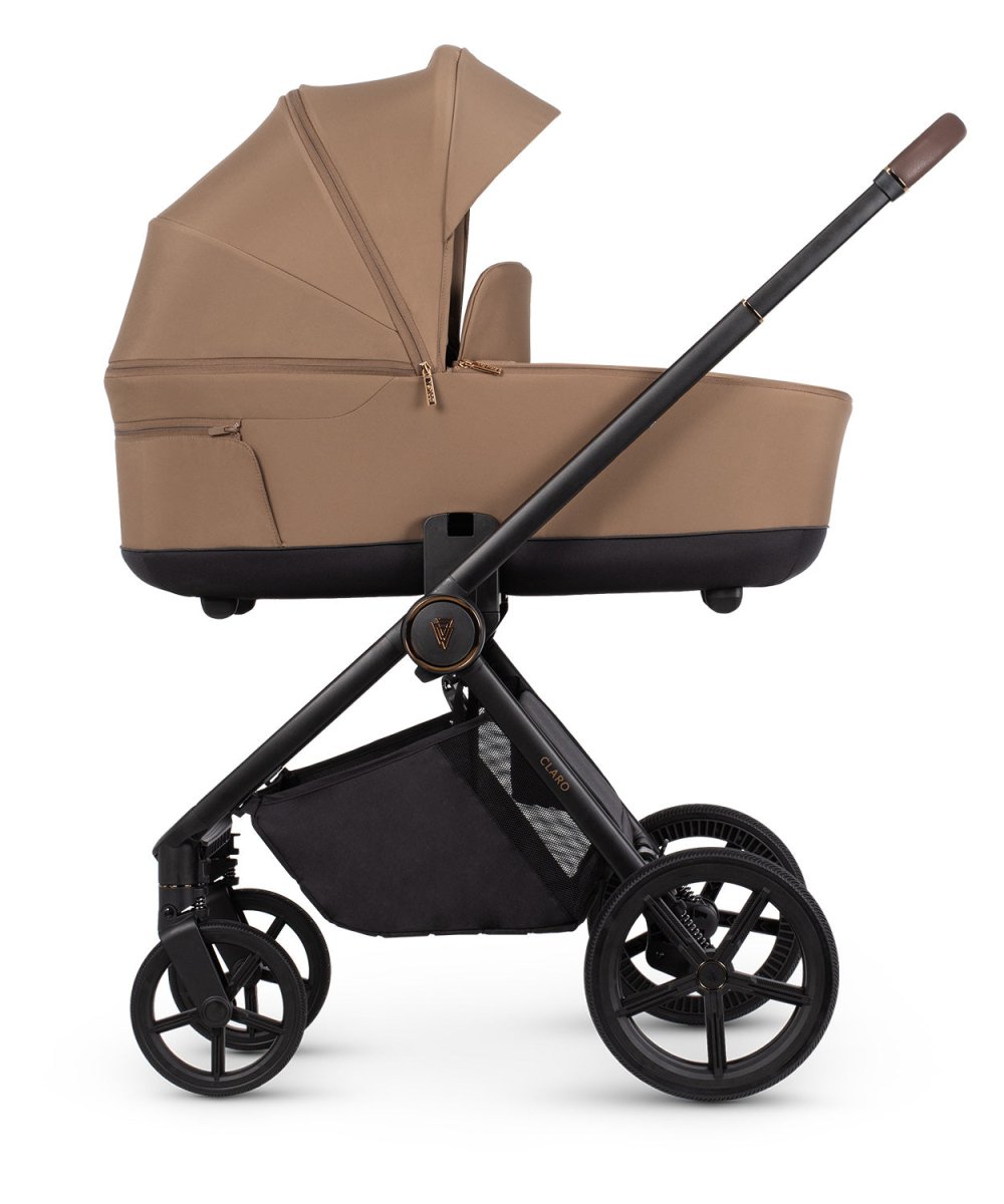 Venicci Claro 3 In 1 Travel System + Base - Caramel - For Your Little One