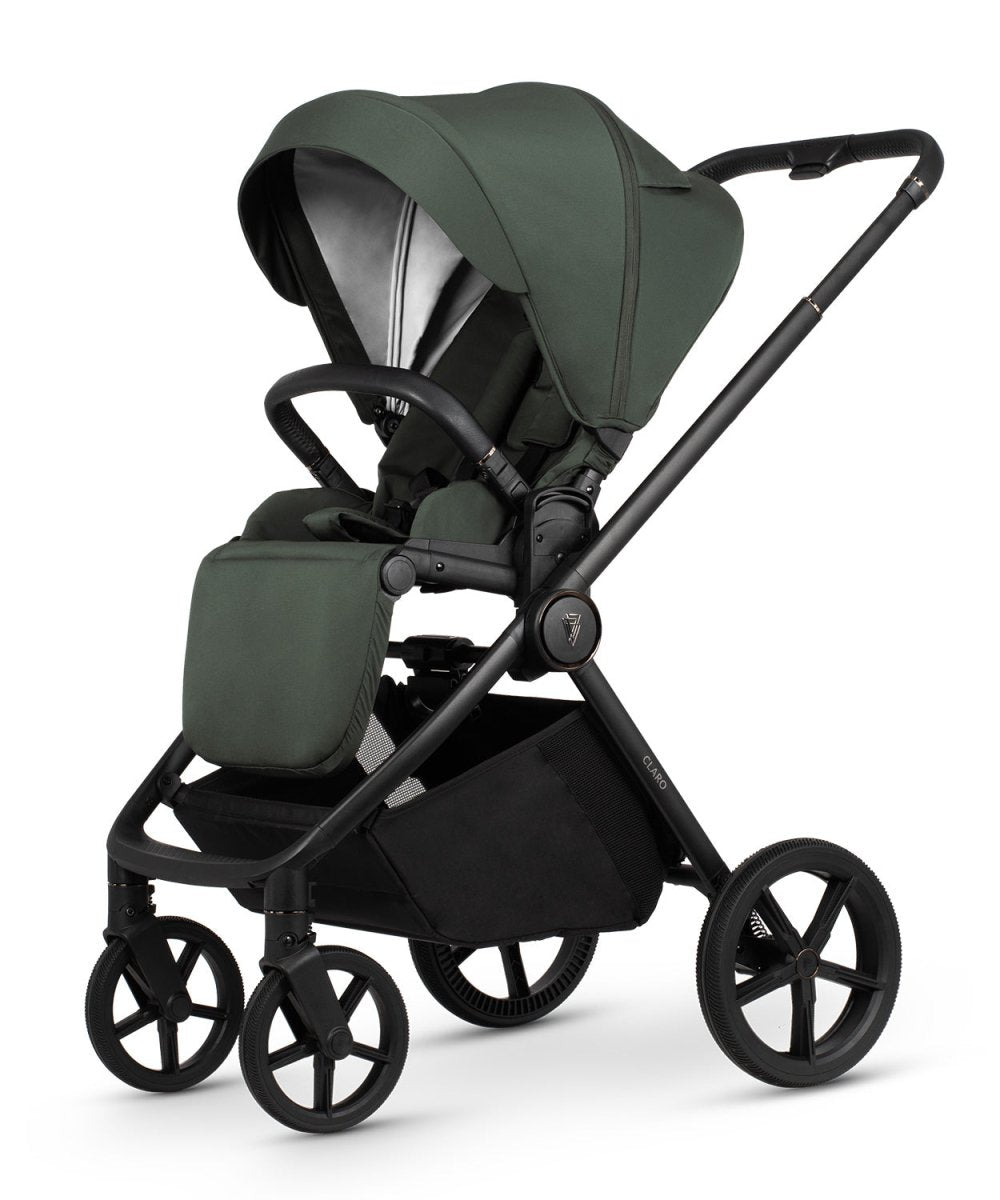 Venicci Claro 3 In 1 Travel System + Base - Forest - For Your Little One