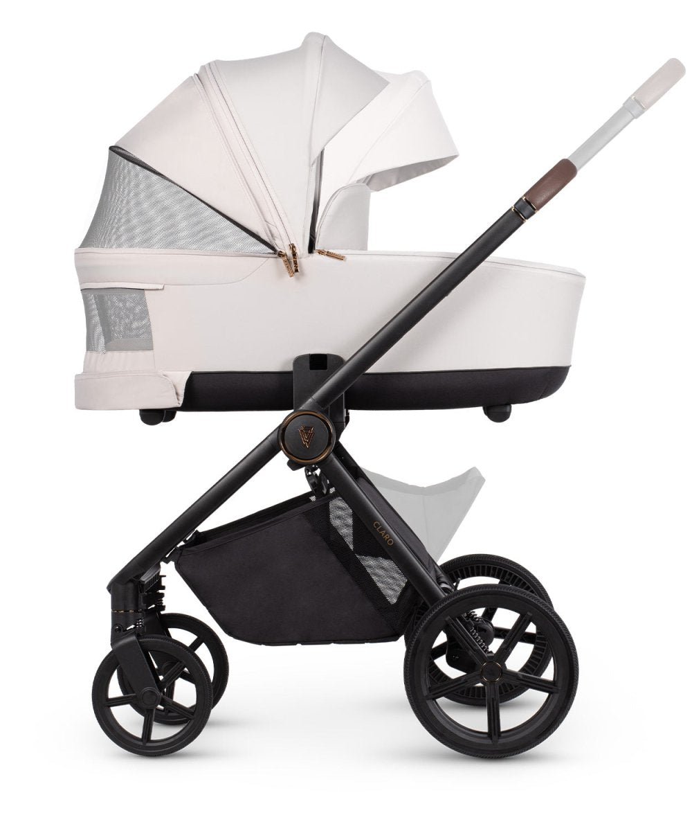 Venicci Claro 3 In 1 Travel System + Base - Vanilla - For Your Little One