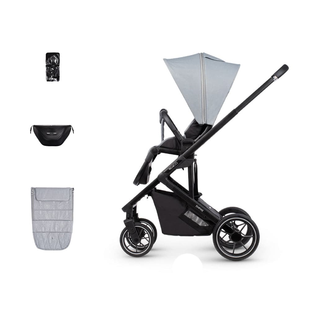 Venicci Empire Pushchair + Accessory Pack - Urban Grey - For Your Little One