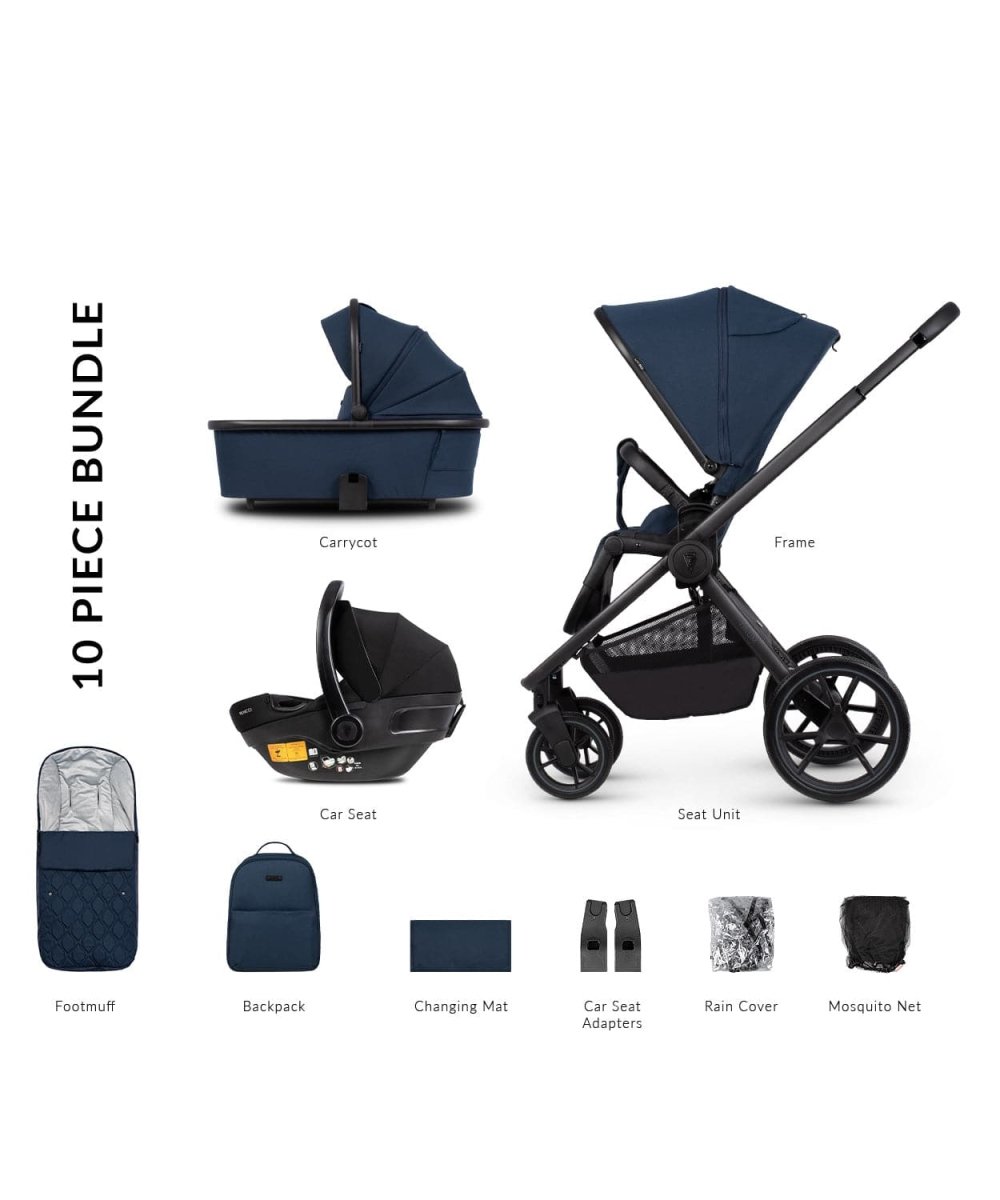 Venicci Tinum Edge 3 In 1 Travel System - Ocean - For Your Little One