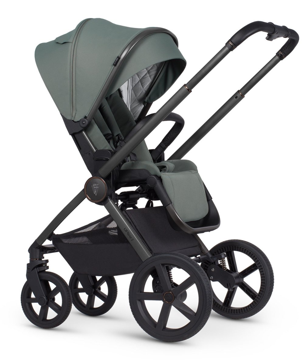 Venicci Upline 2 - 2 In 1 Pram Pushchair - Aloe - For Your Little One