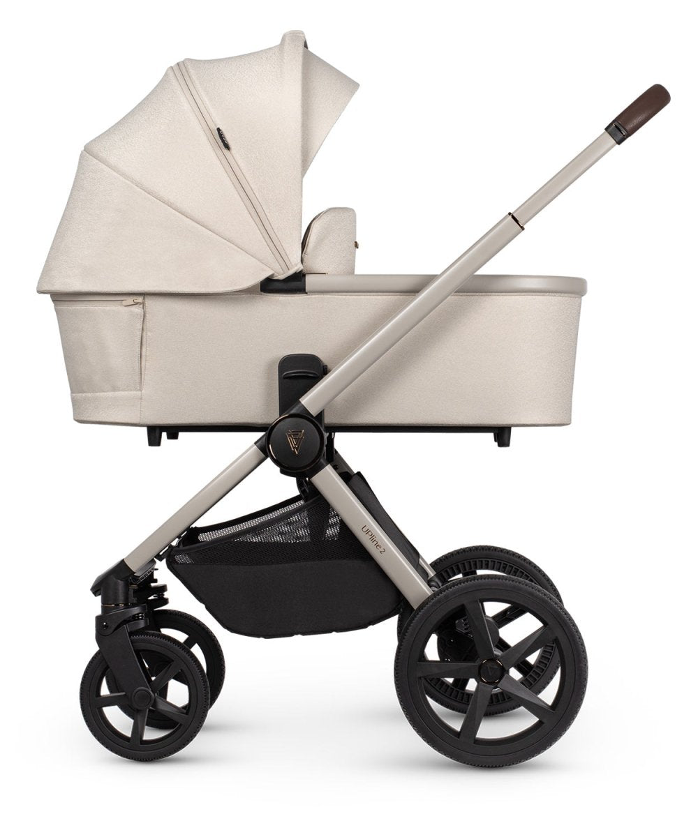 Venicci Upline 2 - 2 In 1 Pram Pushchair - Stone Beige - For Your Little One