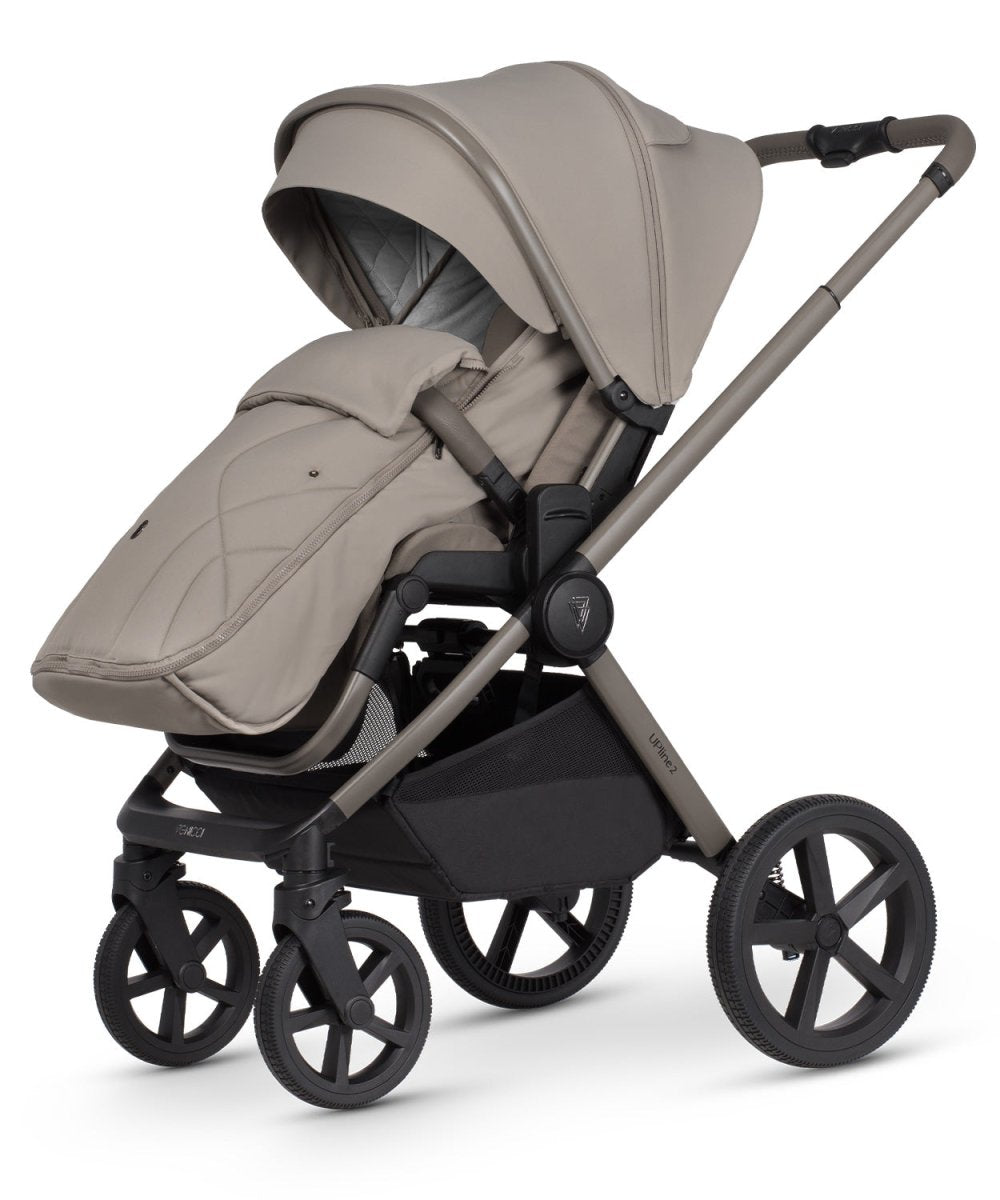 Venicci Upline 2 - 2 In 1 Pram Pushchair - Taupe - For Your Little One