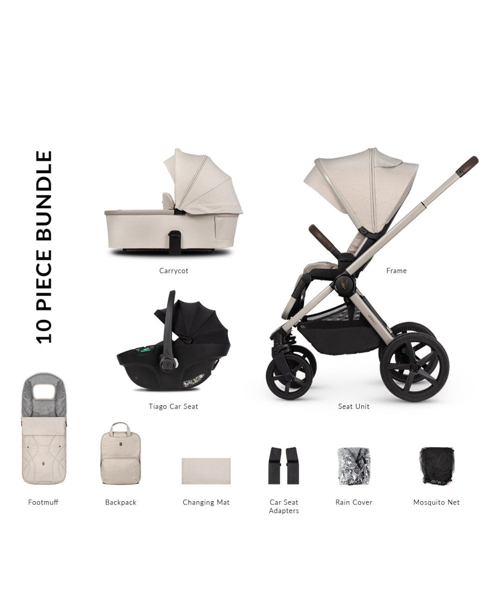 Venicci Upline 2 - 3 In 1 Travel System - Stone Beige - For Your Little One