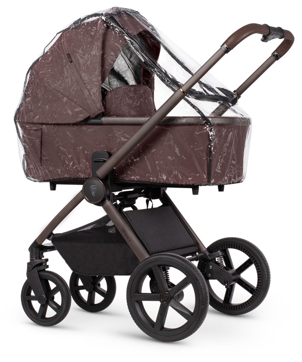Venicci Upline 2 SE - 3 In 1 Travel System And Base - Burgundy - For Your Little One