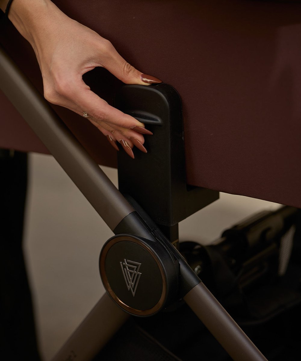 Venicci Upline 2 SE - 3 In 1 Travel System And Base - Burgundy - For Your Little One