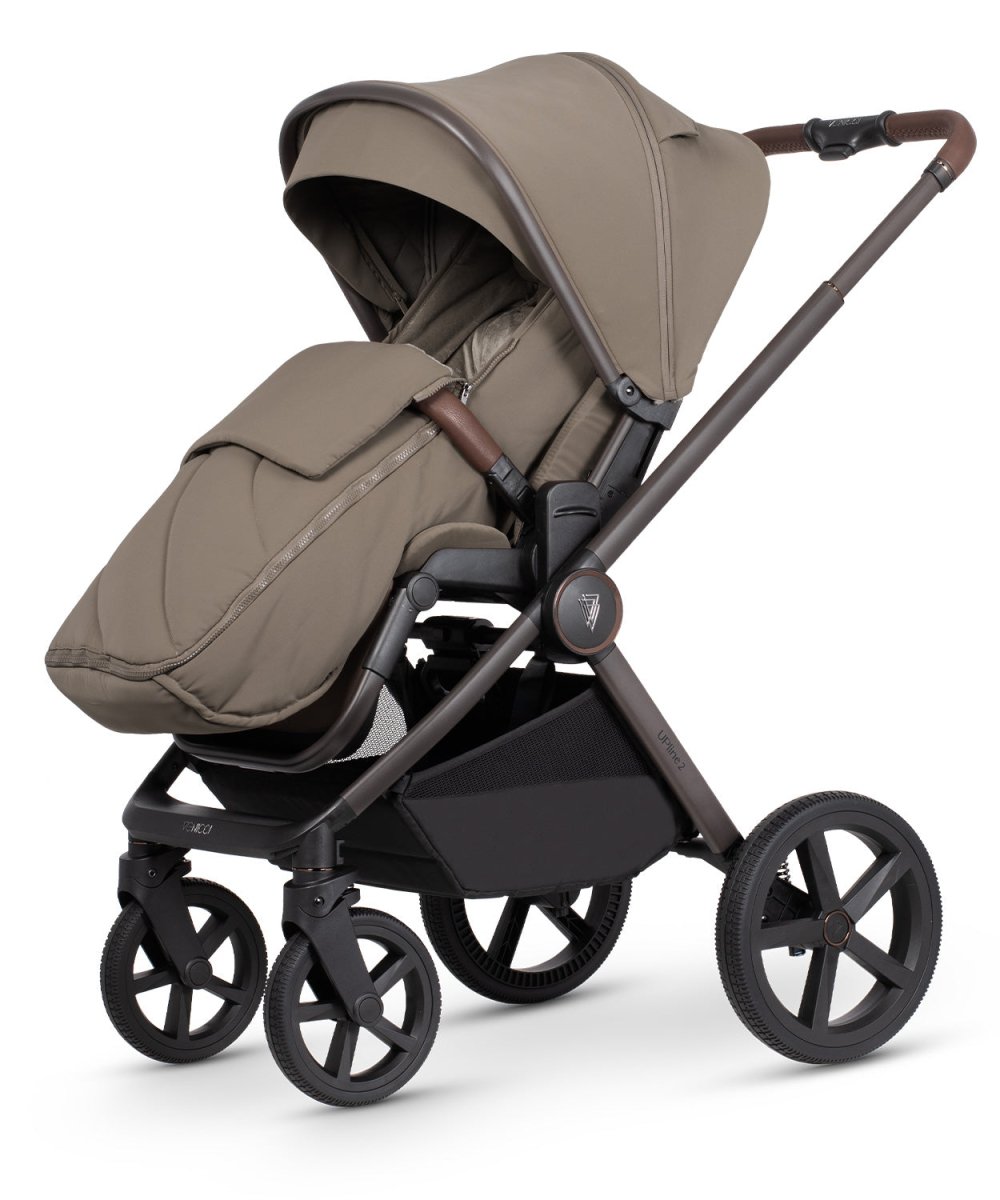 Venicci Upline 2 SE - 3 In 1 Travel System And Base - Powder - For Your Little One