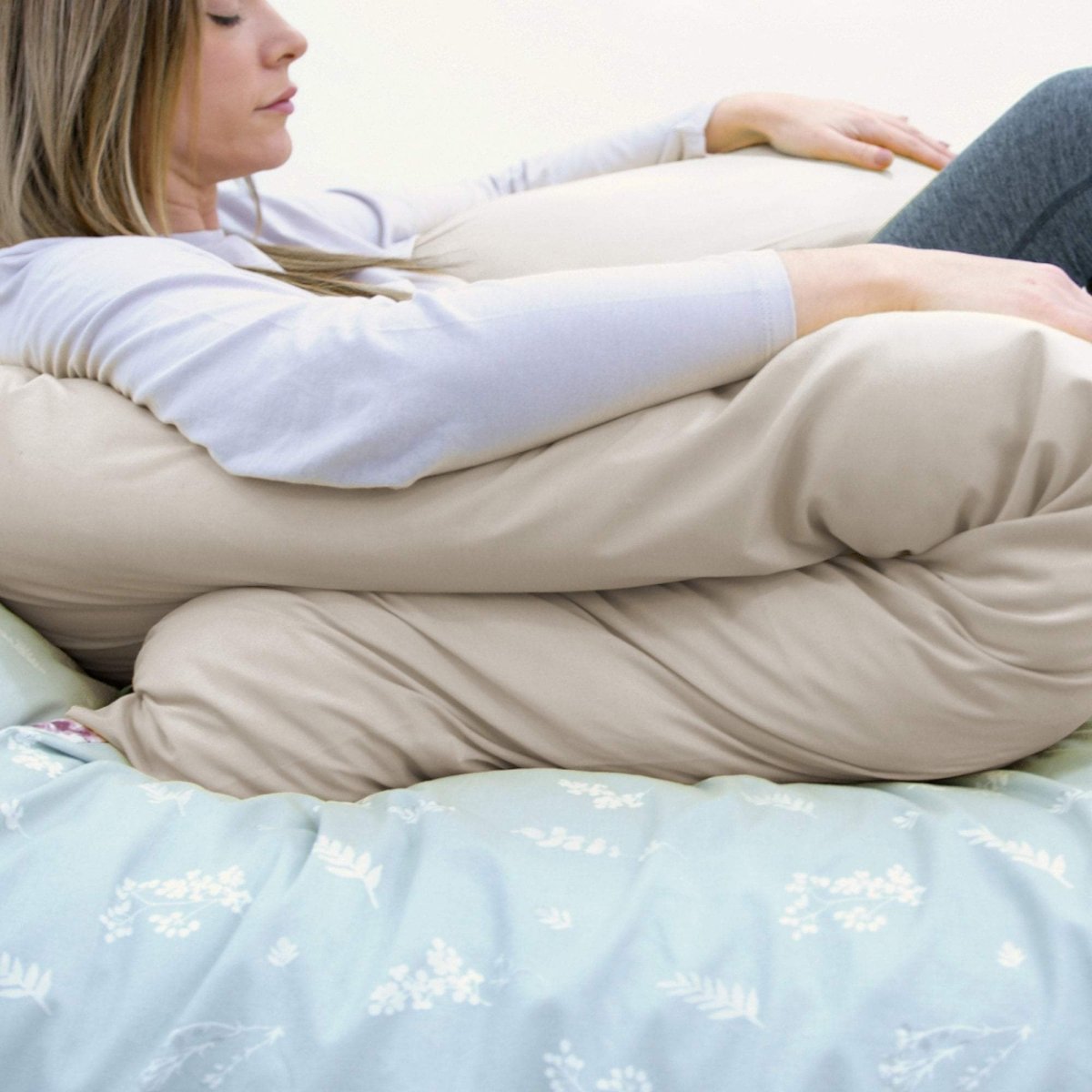 12 Ft Maternity Pillow And Case - Brown - For Your Little One