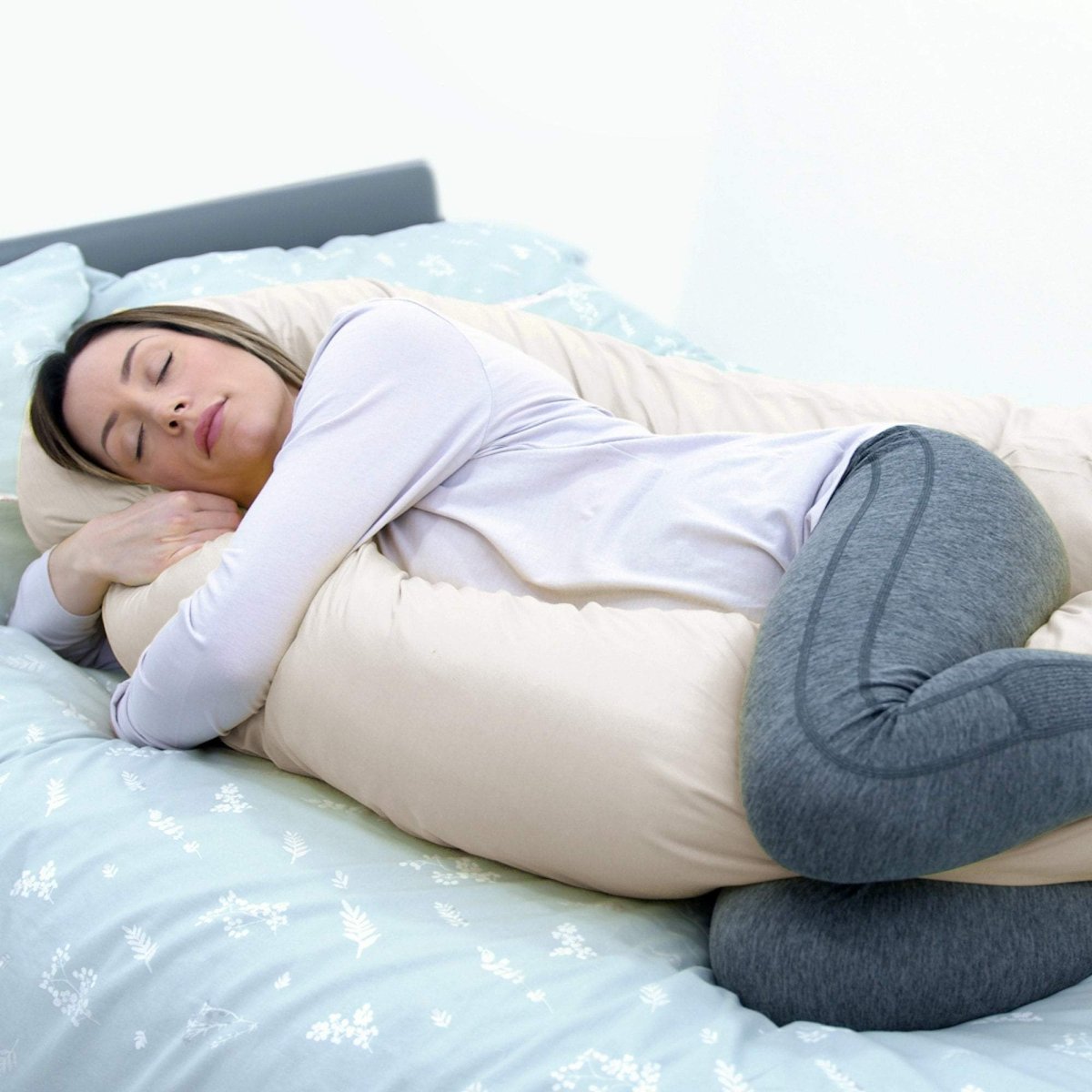 12 Ft Maternity Pillow And Case - Brown - For Your Little One