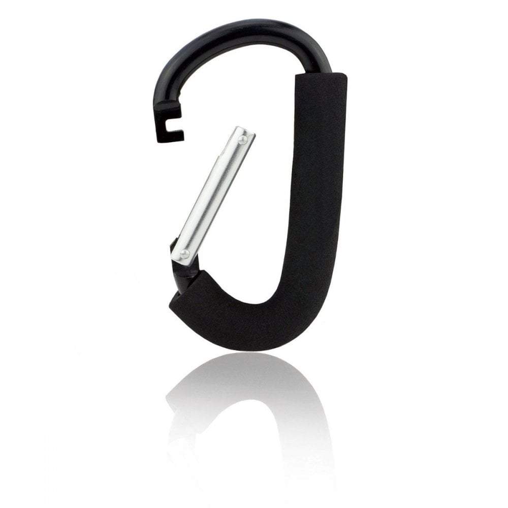 2x Large Buggy Clip - Black - For Your Little One