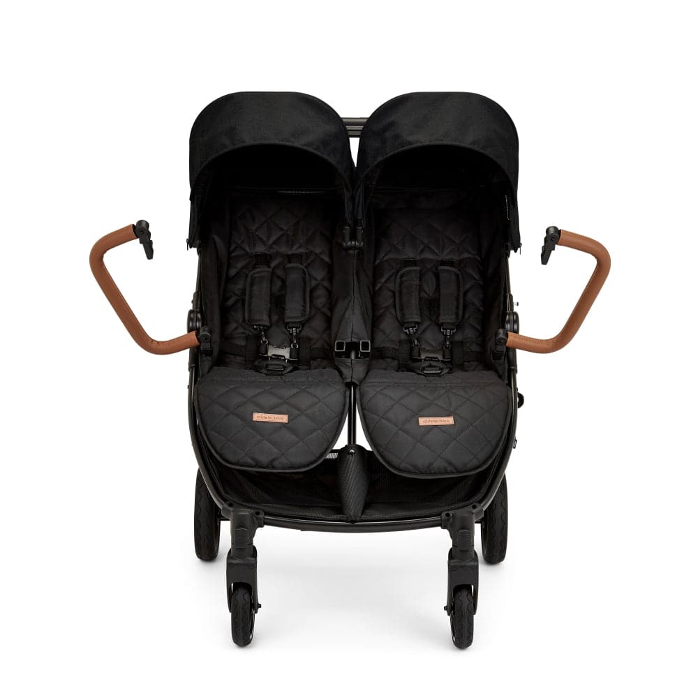 Ickle Bubba Venus Prime Double Stroller - Black - For Your Little One