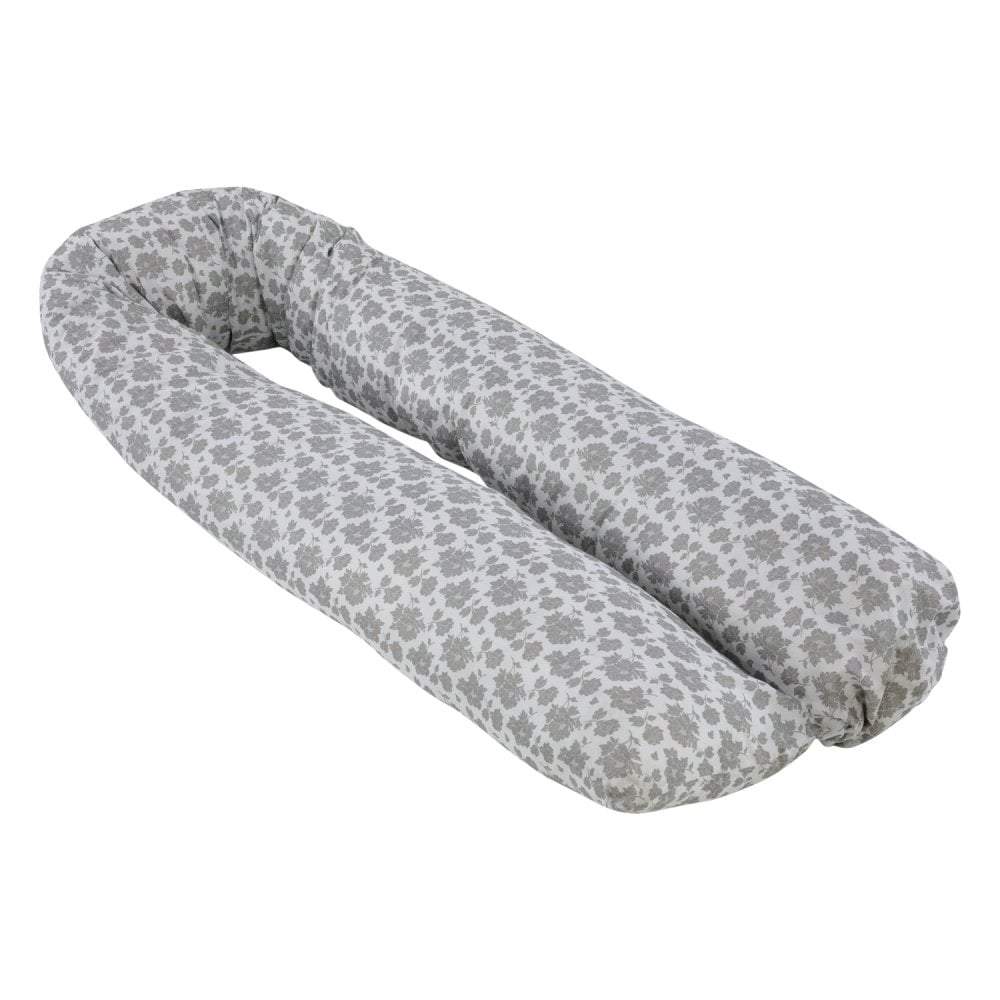 9 Ft Maternity Cover - Grey Floral - For Your Little One