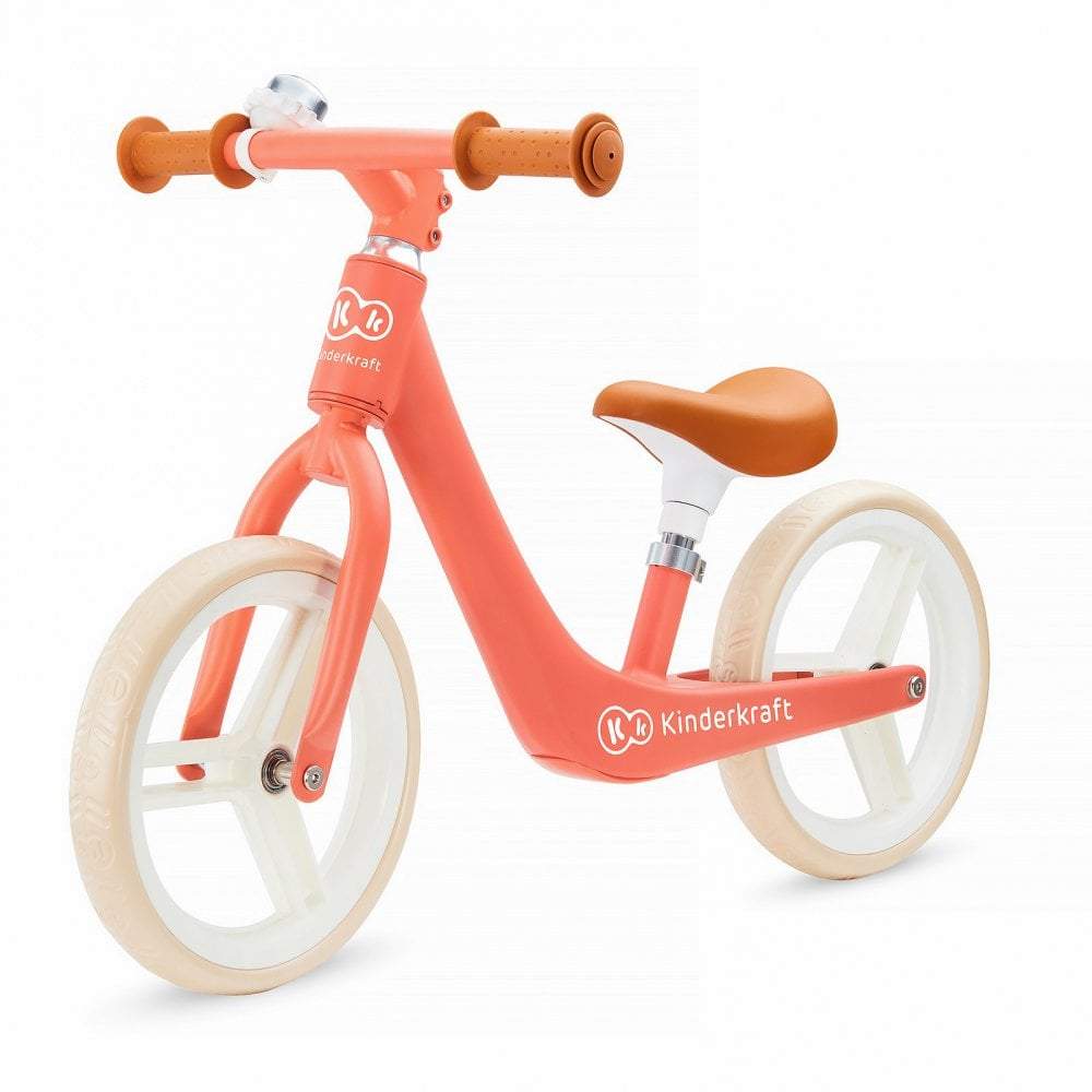 Kinderkraft Fly Plus Balance Bike - Magic Coral - | For Your Little One