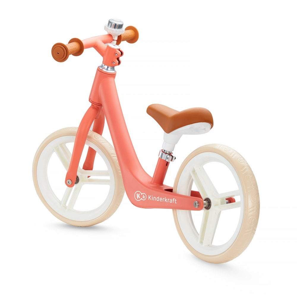 Kinderkraft Fly Plus Balance Bike - Magic Coral - | For Your Little One