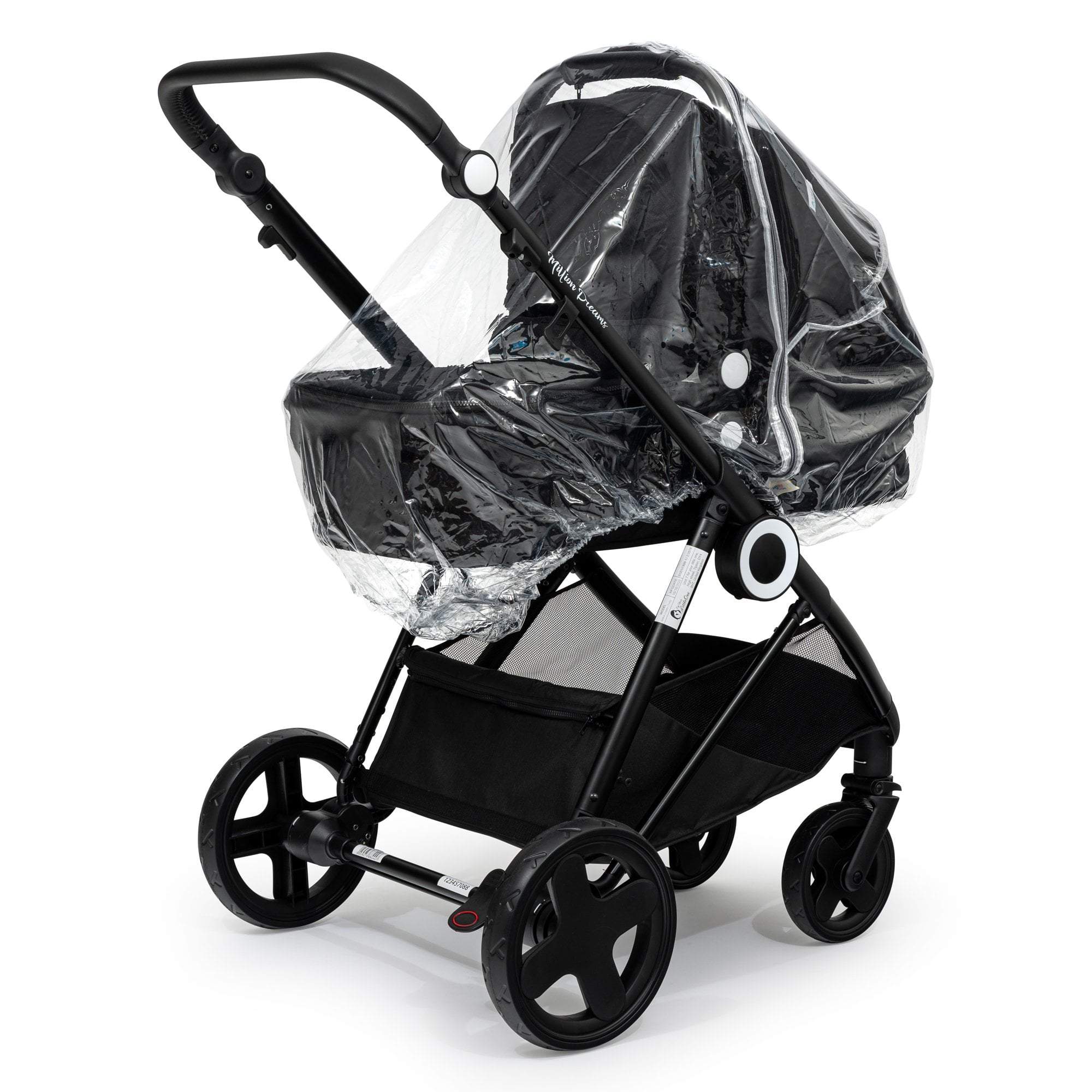 Carrycot Raincover Compatible With Bebecar - Fits All Models - For Your Little One