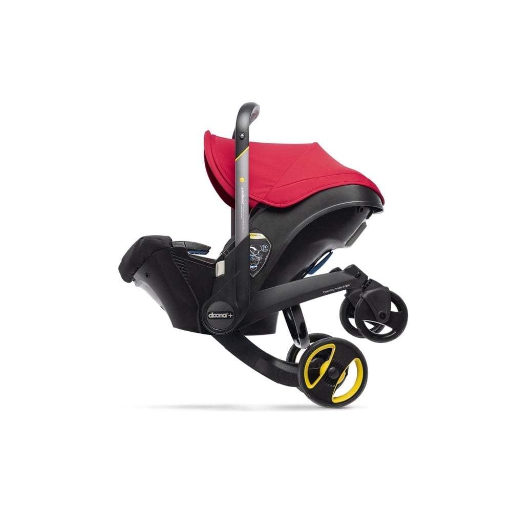 Doona+ Infant Car Seat Stroller And Essential Bag - Flame Red - For Your Little One