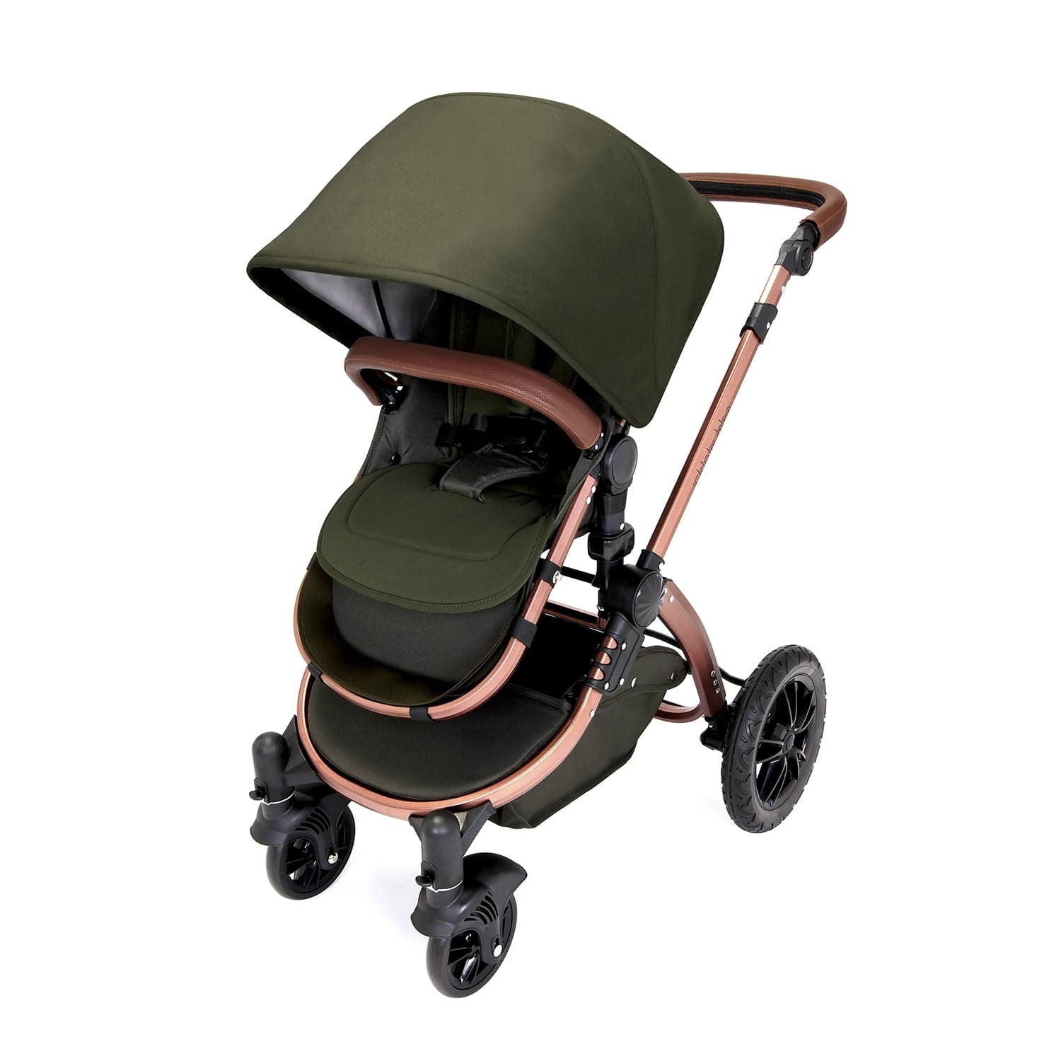 Ickle Bubba Stomp V4 2 In 1 Carrycot & Pushchair - Bronze / Woodland - For Your Little One