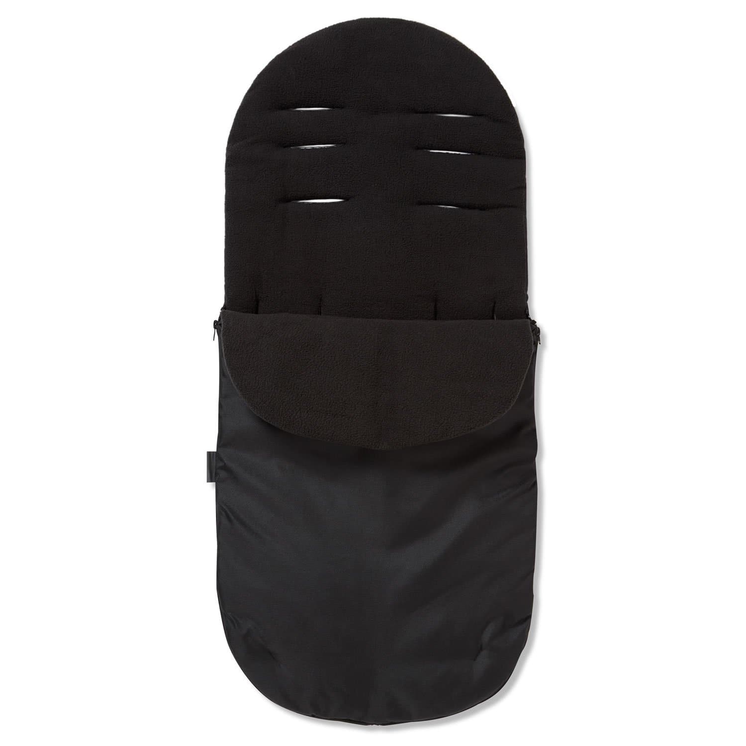 Universal Footmuff / Cosy Toes - Fits All Pushchairs / Prams And Buggies Black Fits All Models