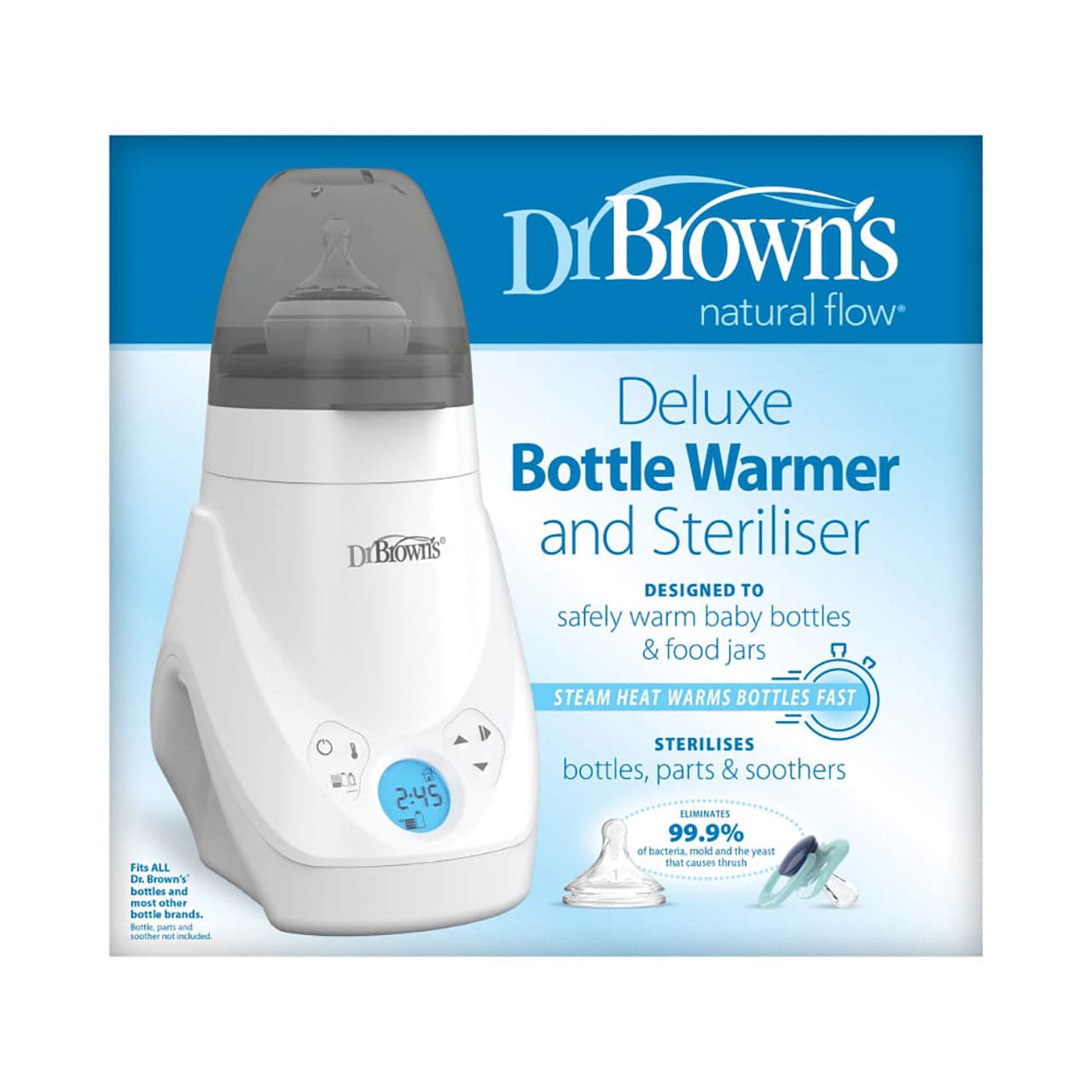 Dr Brown's Bottle Warmer And Steriliser - For Your Little One