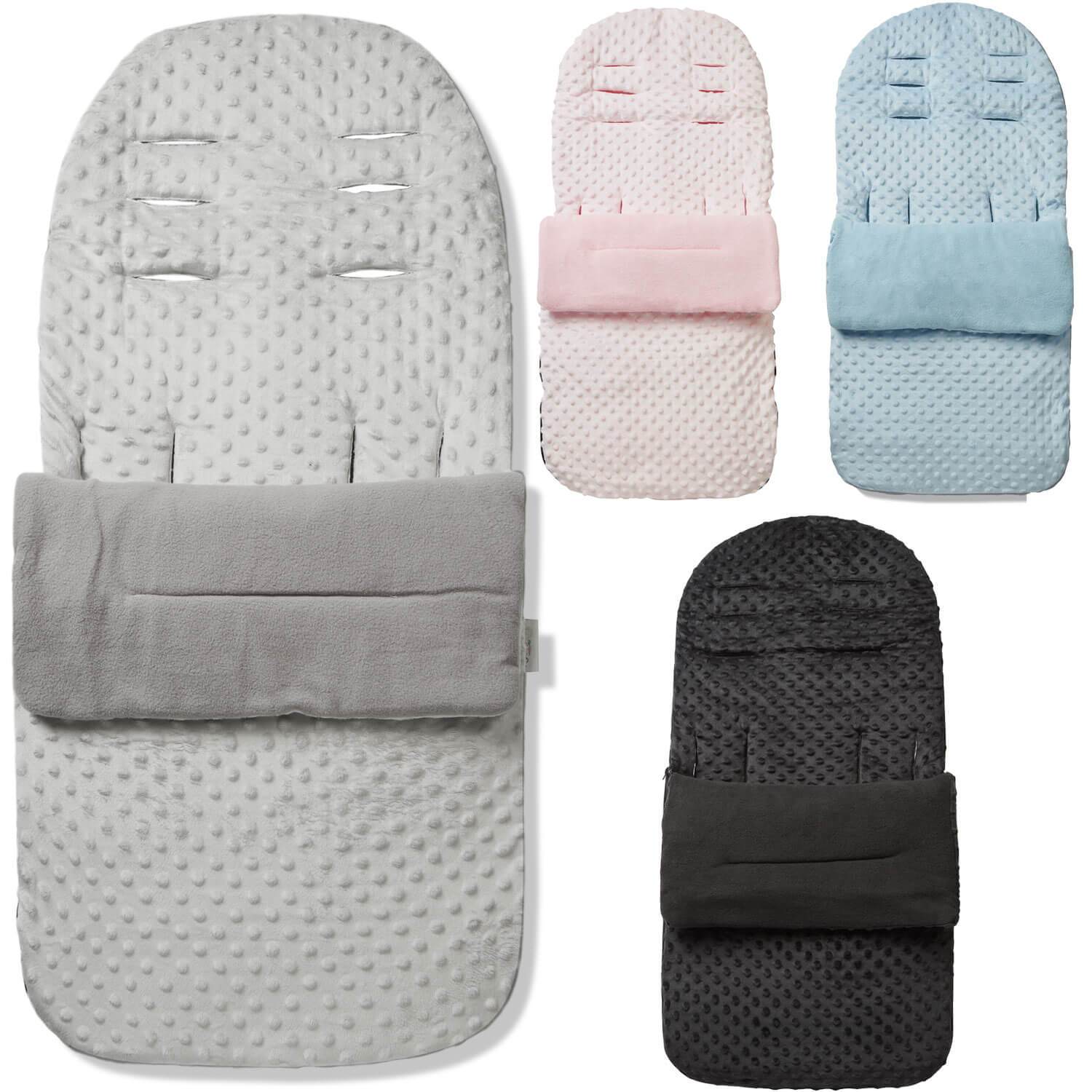 Valco Baby Deluxe Footmuff Sleeping Bag for Pram/Stroller - White