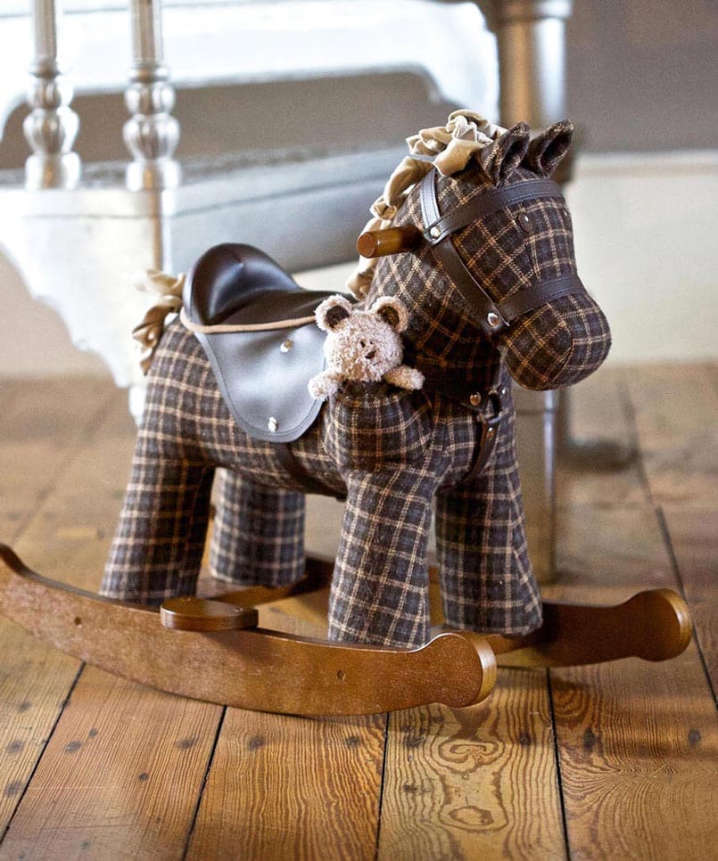 Little Bird Told Me Rufus & Ted Rocking Horse - For Your Little One